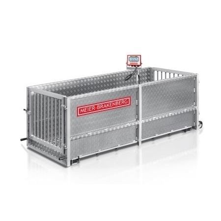 猪用秤 - WAF - Meier - Brakenberg GmbH & Co. KG - 数字 / 带保持架 / 平台