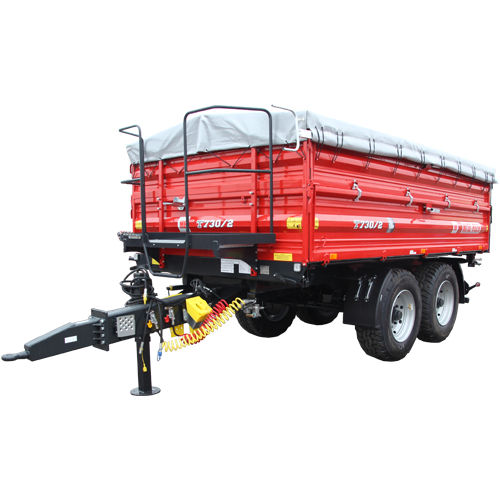 自卸拖车 - T730/2  - Metal-Fach Sp. z o.o. - 倾卸式 / 悬挂式 / 双车轴