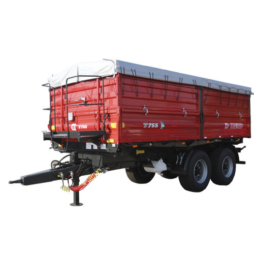 自卸拖车 - T755  - Metal-Fach Sp. z o.o. - 倾卸式 / 悬挂式 / 双车轴
