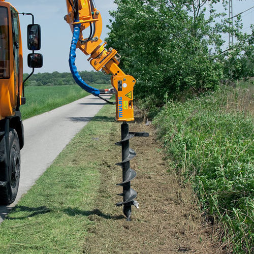 液压螺旋钻 - EBG - MULAG Fahrzeugwerk Heinz Wössner GmbH & Co. KG