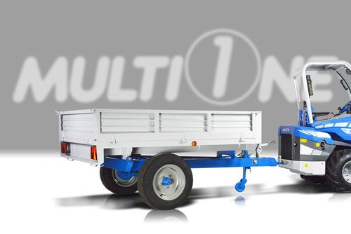 自卸拖车 - MULTIONE s.r.l. - 单车轴 / 农用 / 0 t...10 t