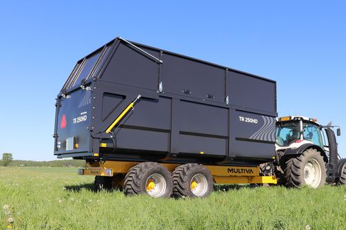 倾卸式拖车 - TR series - Multiva - Dometal Oy - 悬挂式 / 串列轮轴 / 谷物