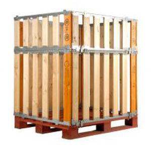 木质箱子 - CRT Glass - Naus Kisten en Pallets B.V. POOLING PARTNERS - 金属 / 通风