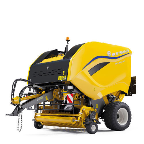 圆秸秆压缩机 - Pro-Belt™ series - NEW HOLLAND/纽荷兰 - 固定腔室 / 青贮 / 大型