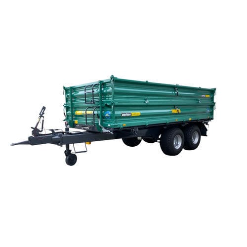 倾卸式拖车 - OL TDK 80 - Oehler Maschinen Fahrzeugbau GmbH - 双车轴 / 农用 / 8吨
