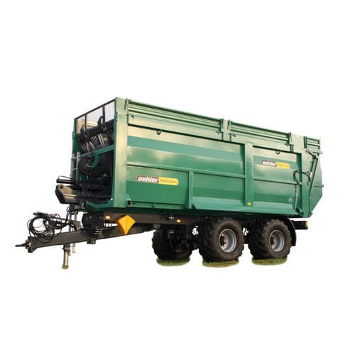 自卸拖车 - OL ASW 200 - Oehler Maschinen Fahrzeugbau GmbH - 双车轴 / 农用 / 20吨