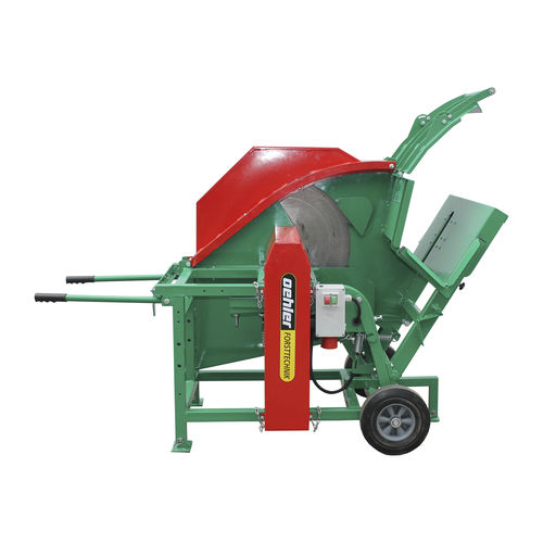 圆形断木机 - OL WS 700 EN - Oehler Maschinen Fahrzeugbau GmbH - 立式 / 滑轮