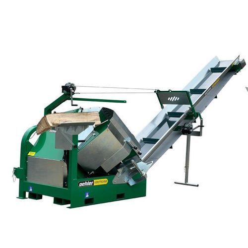 圆形断木机 - OL 700 SSH-N - Oehler Maschinen Fahrzeugbau GmbH - 固定式 / 液压
