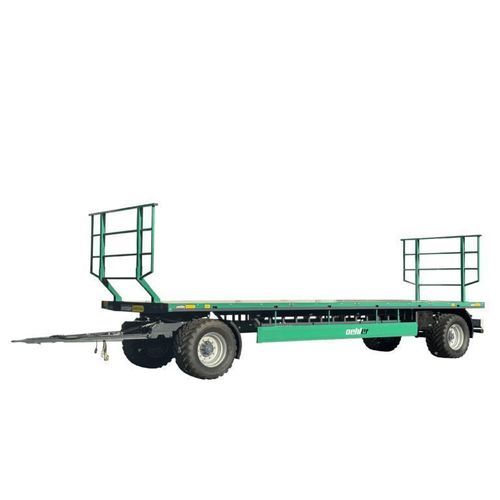 双车轴拖车 - OL ZDK 180 B - Oehler Maschinen Fahrzeugbau GmbH - 农用 / 用于草捆 / 18吨