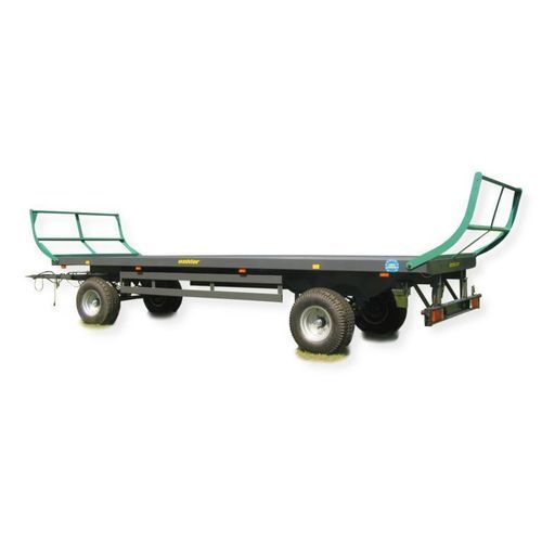 双车轴拖车 - OL ZDK 80 B - Oehler Maschinen Fahrzeugbau GmbH - 农用 / 用于草捆 / 8吨
