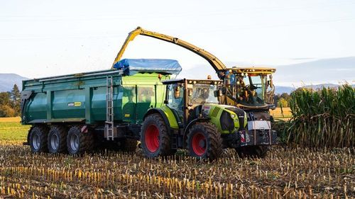 自卸拖车 - OL TMK 340 - Oehler Maschinen Fahrzeugbau GmbH - 3车轴 / 农用 / 林业