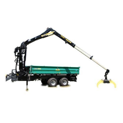 拖挂式伐木起重机 - OL 8900 Z - Oehler Maschinen Fahrzeugbau GmbH