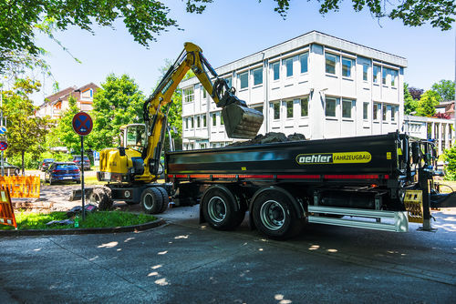 倾卸式拖车 - OL TDK 180 NHR - Oehler Maschinen Fahrzeugbau GmbH - 双车轴 / 农用 / 18吨