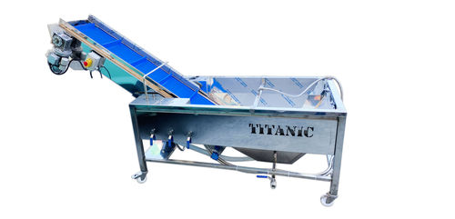 浮选法水果清洗机 - Lavapomodori Lavafrutta e Verdura Titanic - Imbriano srl
