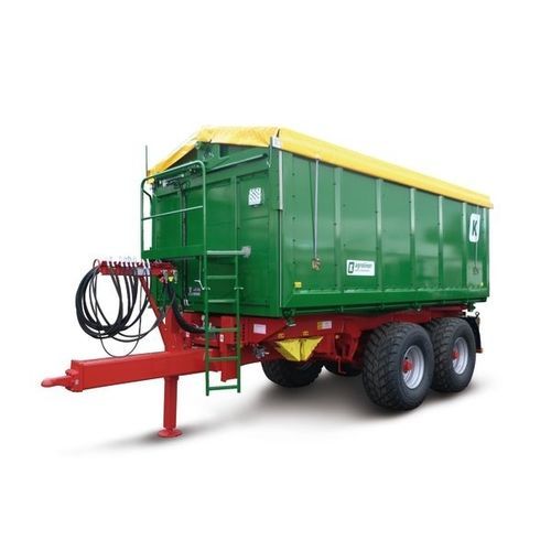 倾卸式拖车 - TKD302-S - Peter Kröger GmbH - 双车轴 / 农用 / 青贮