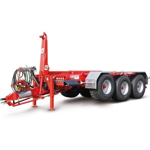 随车吊拖车 - THL 30 - Peter Kröger GmbH - 悬挂式 / 3车轴 / 农用