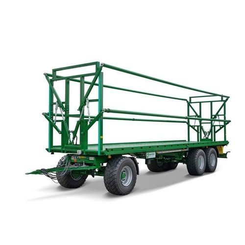 托盘拖车 - PWO 24 - Peter Kröger GmbH - 3车轴 / 农用 / 用于草捆