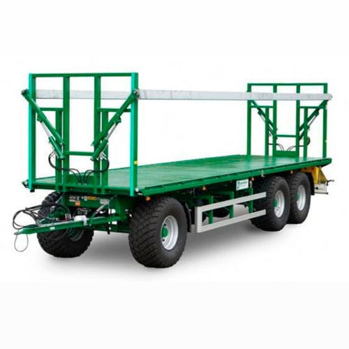 托盘拖车 - PWO 24 - Peter Kröger GmbH - 半悬挂式 / 3车轴 / 农用