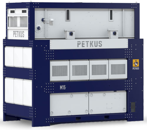 谷物预清洗机 - M 15 - PETKUS Technologie GmbH/佩特库斯科技 - 颗粒 / 振动筛孔 / 带风选器