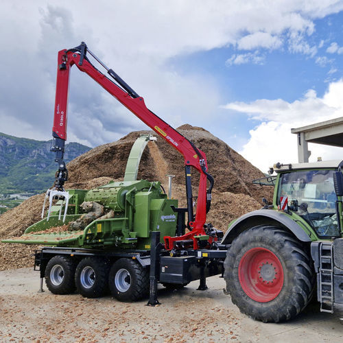 卡车安装式树枝粉碎机 - PTH 1400/1000 G - PEZZOLATO Officine Costruzioni Meccaniche S.p.A. - 柴油机