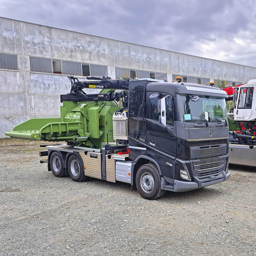 卡车安装式树枝粉碎机 - PTH 1000/1000 HT - PEZZOLATO Officine Costruzioni Meccaniche S.p.A. - 柴油机