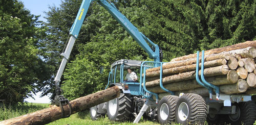拖挂式伐木起重机 - 40,50,60,70,90 series - Pfanzelt Maschinenbau GmbH