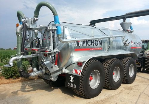 3车轴液肥撒布罐车 - PICHON - 真空