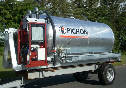 燃料罐 - PICHON - 卧式 / 钢