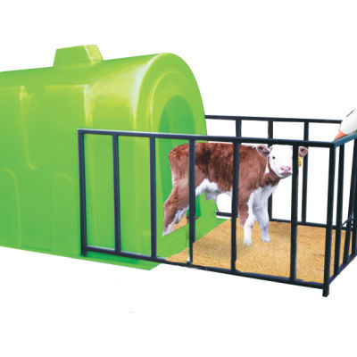畜牧养殖饲养笼舍 - Polidas Polyethylene Products Chemical Industry Trade Ltd. - 牛犊 / 独立型 / 塑料
