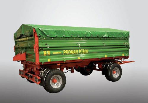 倾卸式拖车 - PT606 - Pronar Sp. z o.o. - 双车轴 / 农用 / 6吨