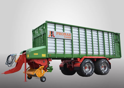 自动装载式拖车 - T400R - Pronar Sp. z o.o. - 双车轴 / 牲畜饲料 / 青贮