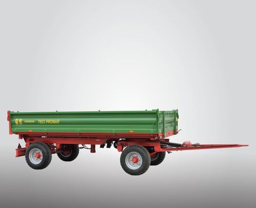 侧卸拖车 - T653 - Pronar Sp. z o.o. - 双车轴 / 农用 / 4吨