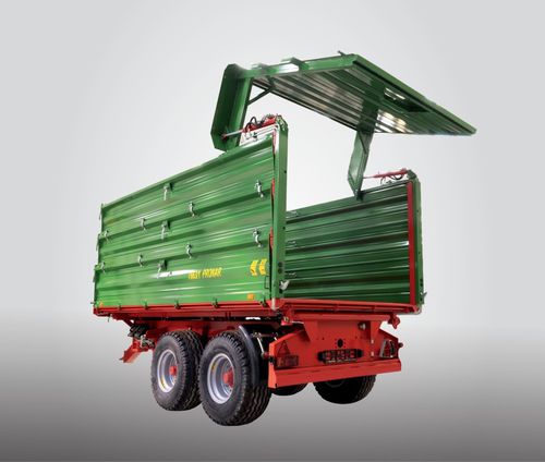 侧卸拖车 - T663/1 - Pronar Sp. z o.o. - 串列轮轴 / 农用 / 10吨