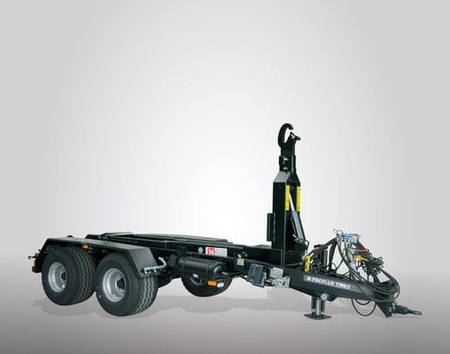 随车吊拖车 - T185/1 - Pronar Sp. z o.o. - 悬挂式 / 串列轮轴 / 农用