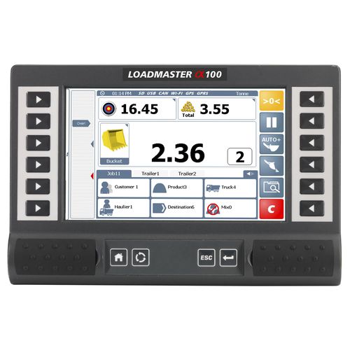 嵌入式重量指示器 - Loadmaster α100 - RDS Technology Ltd. - 屏幕式 / 拖拉机 / CAN-总线