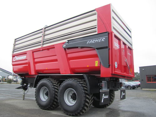 自卸拖车 - FARMER series - Remorques Chevance - 双车轴 / 青贮 / 10 t ... 20 t