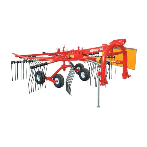 旋转搂草机 - 350/9T - Repossi macchine agricole s.r.l. - 侧向堆放式 / 单旋翼