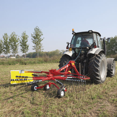 旋转搂草机 - 350/9TR - Repossi macchine agricole s.r.l. - 侧向堆放式 / 单旋翼