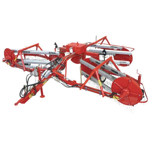 旋转搂草机 - 6000 TRIO - Repossi macchine agricole s.r.l. - 侧向堆放式