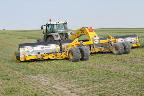 毯式搂草机 - RT 1220 - ROC srl - 侧向堆放式