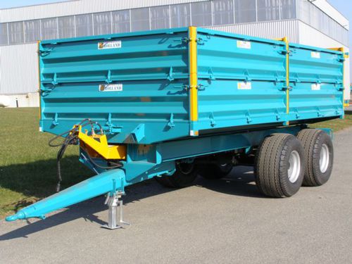 自卸拖车 - BH 100 - Rolland - 单车轴 / 牲畜饲料 / 0 t...10 t