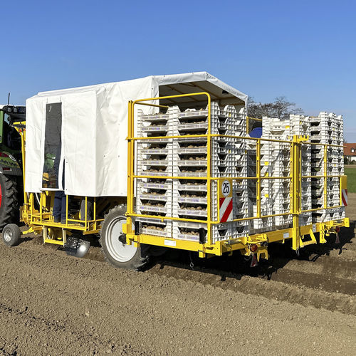 土豆栽植机 - GECKO - ROPA Fahrzeug- und Maschinenbau GmbH - 手动 / 牵引式