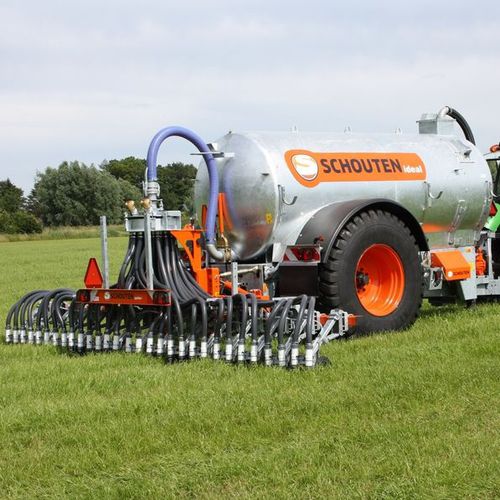 单车轴有机肥抛撒车 - IDEAL FARM/PROFI-LINE WK - Schouten Machines B.V. - 带肥料加注器