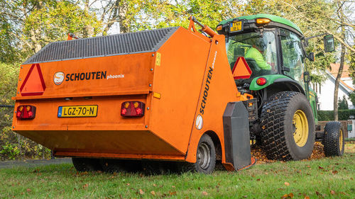 拖拉机悬挂扫地机 - PX1802 - Schouten Machines B.V. - 道路 / 后部装载式