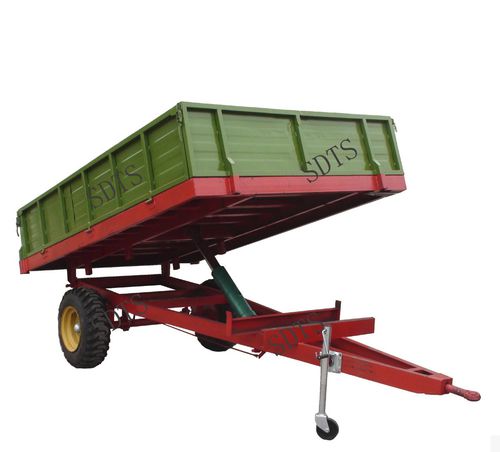 自卸拖车 - 7C series - Shandong TIANSHENG Machinery Co., Ltd. - 单车轴 / 农用 / 3吨