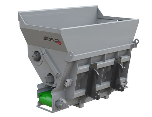 悬挂式卧栏铺料机 - sieplo BS Boxspreader - Sieplo BV - 锯末 / 砂子