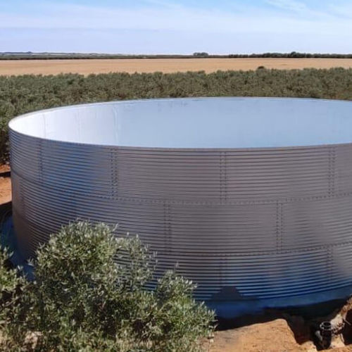 水罐 - Water tanks - SILOS Spain - 电镀钢 / 仓储 / 户外