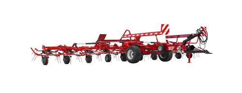 牵引式翻晒机 - SPIDER HD 1100|10 T - SIP STROJNA INDUSTRIJA d.d. - 折叠 / 液压调节