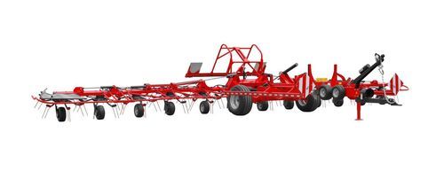 牵引式翻晒机 - SPIDER HD 1300|12 T - SIP STROJNA INDUSTRIJA d.d. - 折叠 / 带测距轮 / 液压调节