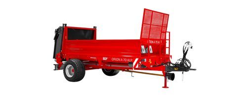 牵引式撒肥机 - ORION A 70 ALP - SIP STROJNA INDUSTRIJA d.d. - 垂直喷洒 / 单车轴